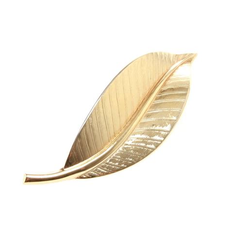 dior leaf brooch gold silver|christian dior brooches.